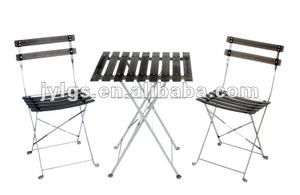 mesa plegable y una silla al aire libre de interior de plástico barato conjunto <span class=keywords><strong>bistro</strong></span> - Product Image 4