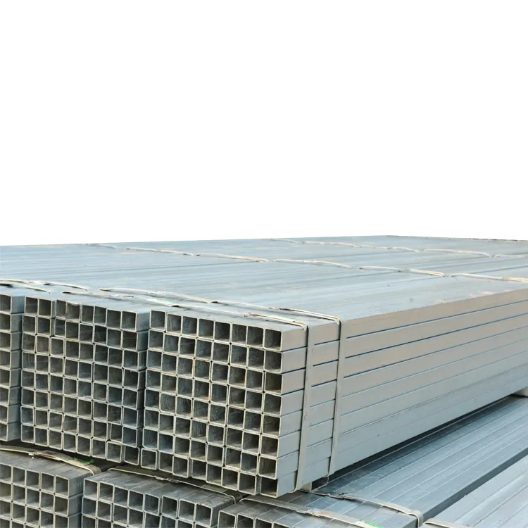 Tubo rectangular galvanizado de acero cuadrado 3x3