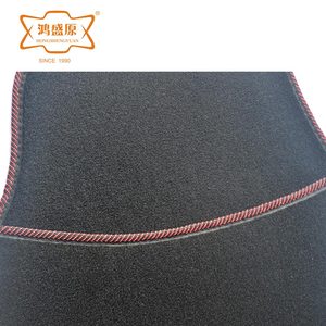 Universal Fit Sports Design 4-Piece Non-Skid Carpet <strong>Car</strong> <strong>Mats</strong> with <strong>Red</strong> Lines for Protective Use - Product Image 4
