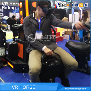 Fuhua tương tác trong nhà đua ngựa & cưỡi mô phỏng PS4 VR thực tế ảo Máy Trò chơi bắn súng trên bán - Product Image 2