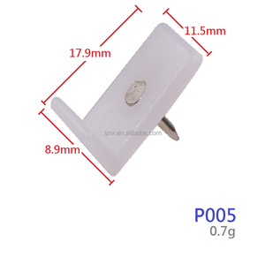 L Shaped <strong>Plastic</strong> Nail-On <strong>Drawer</strong> <strong>Glide</strong> - Product Image 6