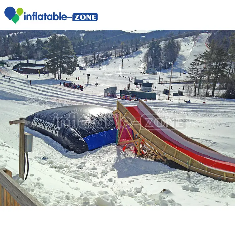 Sac de saut gonflable de haute qualité, sacs d'air pour ski et trampoline, parc, saut, livraison gratuite