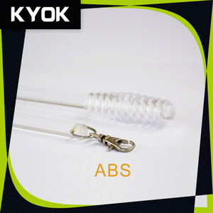 Bâton lumineux pour rideaux, vente chaude, avec accessoires, rideaux en plexiglas, tringle à rideaux - Product Image 4