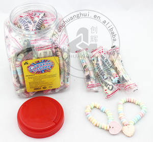 18g Dextrose Bracelet <strong>Candy</strong> Heart Shape <strong>Necklace</strong> in Jar - Product Image 2