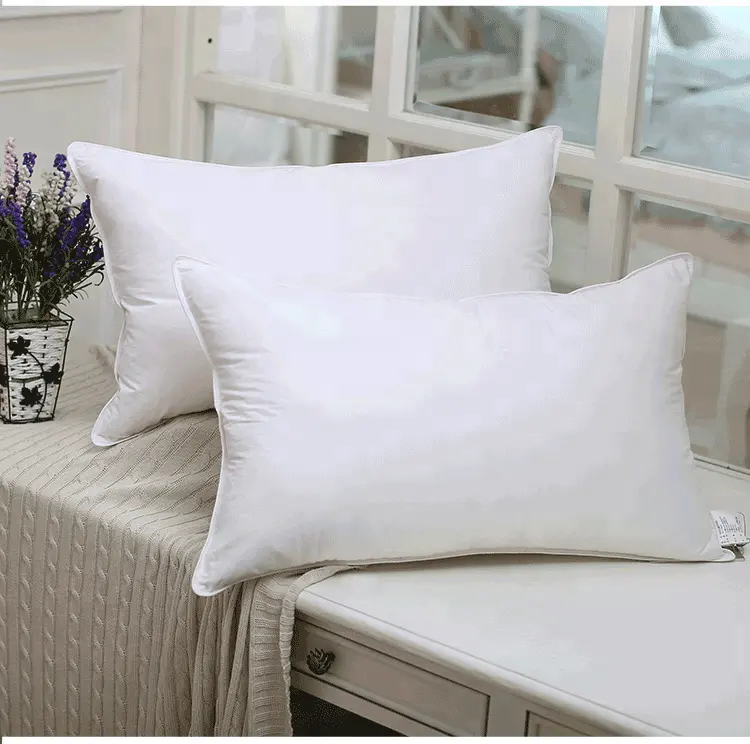 Wholesale Cheap White Polyester Microfiber Filling Hotel / Home Pillow insert, pillow cushion