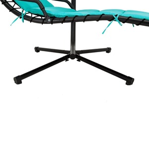 Indoor Bamboo Swing Chair <strong>Metal</strong> <strong>Jhula</strong> Jhoola Hanging Pod Chair for Outdoor Furniture - Product Image 4