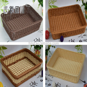Supermarket Plastic Fruit Food Free Sample PP Wicker Bulk <strong>Display</strong> <strong>Basket</strong> - Product Image 3