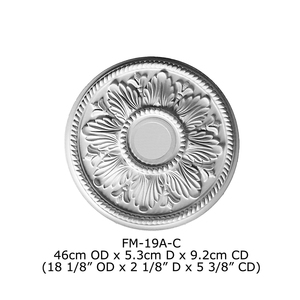 Ornamenti di poliuretano Ad Alta Densità Bella PU Decorativa moderna design del soffitto - Product Image 6