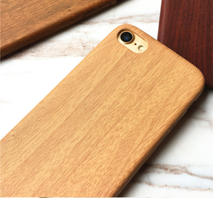 Wd01B diseño de lujo al por mayor de accesorios del teléfono duro madera caja del teléfono celular para el iPhone 7 6 - Product Image 3