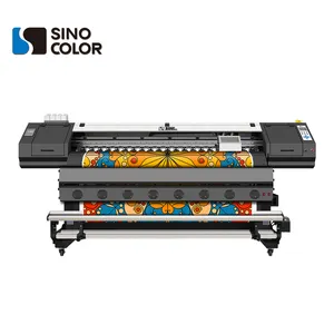 Impresora Digital de alta calidad, impresora de sublimación de gran formato, 2 cabezales i3200, 2400 dpi, 1,8 m, 74 pulgadas