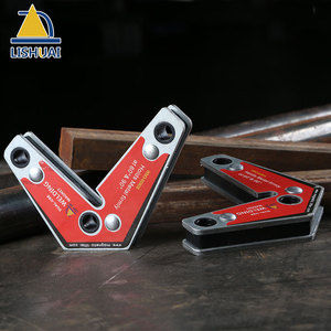 LISHUAI 2 pcs/Pack <span class=keywords><strong>Aimant</strong></span> de soudage <span class=keywords><strong>d</strong></span>'<span class=keywords><strong>angle</strong></span> 60 90 degrés Pince de soudage magnétique <span class=keywords><strong>pour</strong></span> support <span class=keywords><strong>d</strong></span>'<span class=keywords><strong>aimant</strong></span> de soudage à double usage - Product Image 4