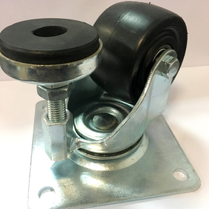 3 Zoll verstellbar einstellen Hochleistungs-Lenkräder Nivellierung mqchine Rollen Rollen mit selbst nivellieren den Füßen - Product Image 3