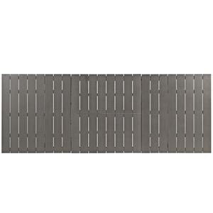 <span class=keywords><strong>Tavolo</strong></span> <span class=keywords><strong>da</strong></span> Pranzo Estensibile <span class=keywords><strong>da</strong></span> <span class=keywords><strong>Esterno</strong></span> per Giardino e Patio, Design Moderno con Piano <span class=keywords><strong>in</strong></span> <span class=keywords><strong>Alluminio</strong></span> Resistente - Product Image 5