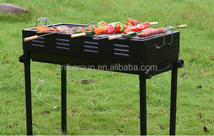 Outdoor Portable Charcoal Vertical <strong>Korean</strong> <strong>Bbq</strong> Grill Cast Iron <strong>Table</strong> - Product Image 3