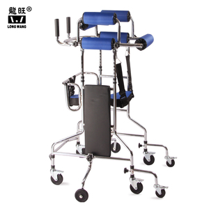 Manlu Medical Hot Seniors Folding Walking Aids Steel <strong>Frame</strong> <strong>Walker</strong> Aids Adult for Disabled - Product Image 6