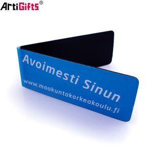 In bianco di Stampa In Metallo Logo Libro di <span class=keywords><strong>mark</strong></span> ,Souvenir Ologramma In Acciaio Inox Coreano 3d Magnete Segnalibro - Product Image 4