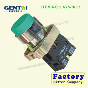 Interruptor de botón de retorno de resorte empotrado verde de alta calidad de 22mm - Product Image 5