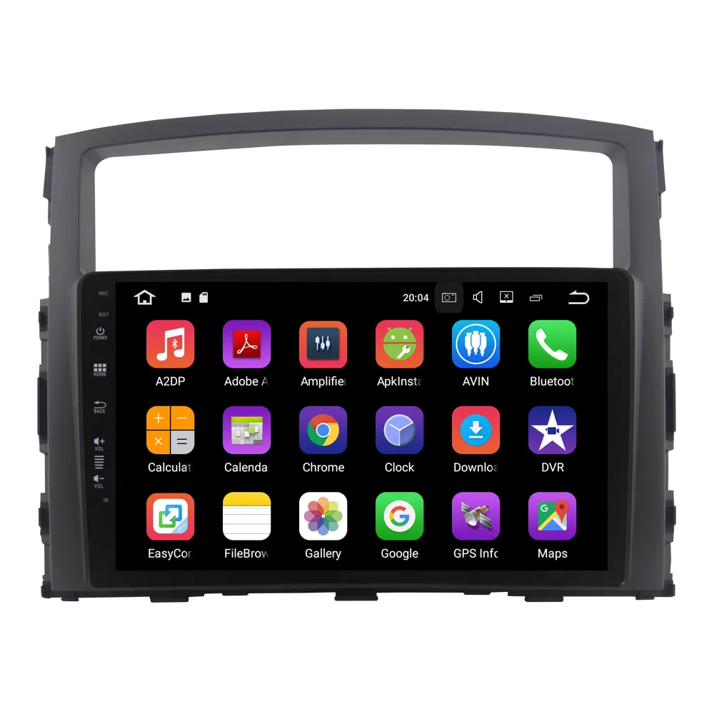 Android 10.0 car gps for Mitsubishi pajero multimedia auto radio player dvd navigation system