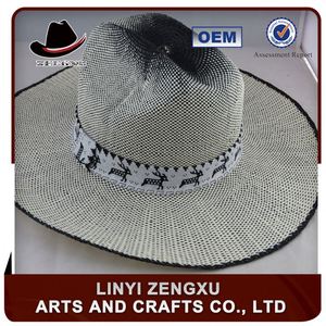 Oferta <span class=keywords><strong>de</strong></span> la fábrica <span class=keywords><strong>de</strong></span> alta calidad barato <span class=keywords><strong>de</strong></span> la vendimia tejer chino bangora sombrero - Product Image 3