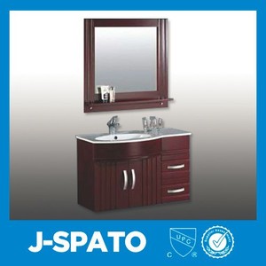 2015 piso- montado en madera maciza de una sola pieza tapa de la vanidad de baño tapa de la vanidad del <span class=keywords><strong>fregader</strong></span> for 2845 schwa - Product Image 6