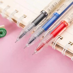 0.35mm o 0.5mm di scrittura liscia punta sottile inchiostro nero penna Gel per l'ufficio e gli studenti della scuola - Product Image 3