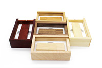 Memoria USB con Logotipo Personalizado Grabado en Madera, 64 GB, 2 TB, Unidad Flash USB, Muestra Gratuita de Fábrica