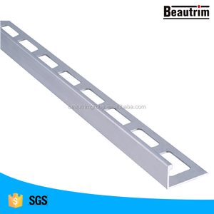 Esquina de azulejo en forma de L de <span class=keywords><strong>aluminio</strong></span> de alta calidad y soporte de borde accesorio personalizado OEM - Product Image 5