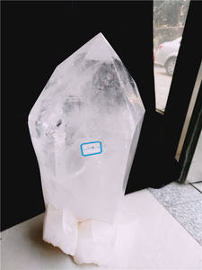 Grande <span class=keywords><strong>Cristallo</strong></span> <span class=keywords><strong>di</strong></span> Quarzo Naturale Trasparente a 6 Lati per Guarigione - Product Image 2