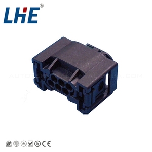 1-967616-1 6 <span class=keywords><strong>Pin</strong></span> DIN Tyco thiết bị điện tử Volvo tự động nữ đảo ngược cảm biến Radar Cáp ổ cắm kết nối Brass liên hệ với niêm phong - Product Image 4