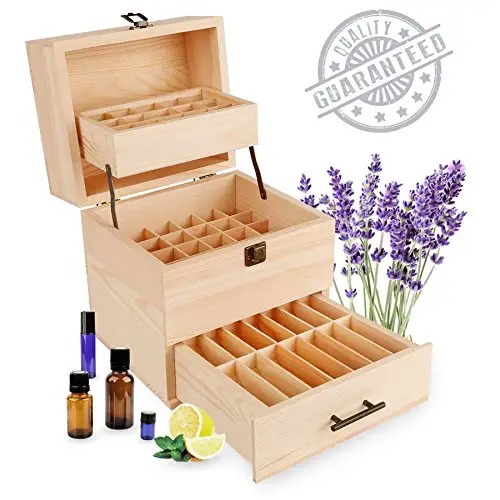 Wooden Essential Oil Carrying Case Essential Oil Wood Box