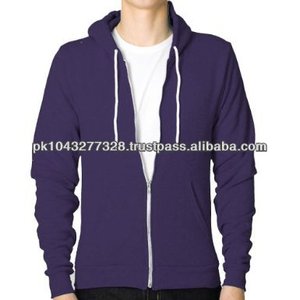 Sudaderas con capucha y sudaderas teñidas lisas de 80% Algodón y 20% poliéster para hombre para la temporada de invierno - Product Image 1