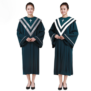 4 stagione Unisex Si Sceglie Coro Abito Abito Chiesa Canto Verde Costume <span class=keywords><strong>Sabbath</strong></span> Anthem Del Partito Outfit Chiesa Servizio Vestmen - Product Image 6