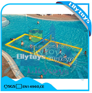Inflatable volleyball court play games of the sport sea water for selling - Product Image 2