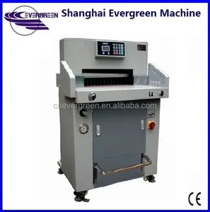 China made hydraulic paper cutter guillotine, 670 programmable paper guillotine machine