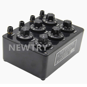 Resistencia Rotatoria de Década Variable Gelsonlab HSPE104, Resistencia Ajustable de Precisión CC, Interruptor de Perilla para Laboratorio, de 0.1R a 111.1110MR - Product Image 3