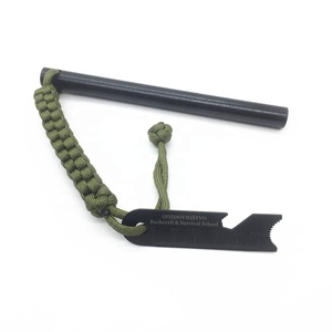 Logo personnalisé trousse de survie allume-feu silex rob avec grattoir 1*10cm silex outils de camping - Product Image 4