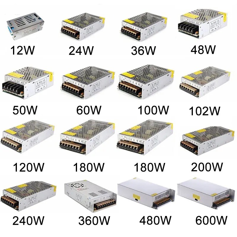 गर्म बेच 12 v स्विचिंग बिजली की आपूर्ति