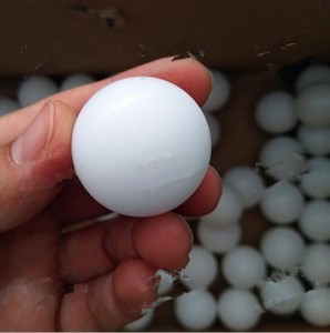 15mm 15.875mm hassas Delrin polioksimetilen POM plastik rulman topları hassas katı küre