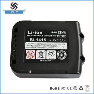 Li-ion 14.4 В 2.0Ah Аккумуляторные электроинструмент батарея для Makita BL1415 - Product Image 4