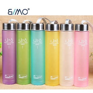 الإبداعية أزياء حلوى لون H2O شفافة متجمد كوب بلاستك رياضية زوجين كوب ماء حبل الأزياء مصاصة كوب - Product Image 3