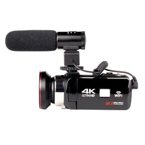 Videocámara de alta calidad HD 4K IPS 3,0 pantalla cámara profesional WIFI y videocámara de visión nocturna IR