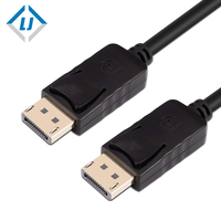 4K et 8K 7.3mm 1.2 1.4 Cuivre Nu Mâle à Mâle Mince Displayport Vers Displayport Câble