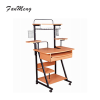 Table d'ordinateur en contreplaqué, design et pour laboratoire informatique