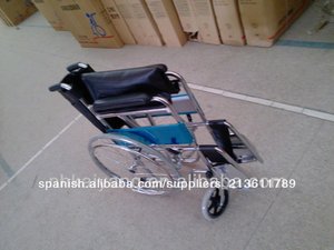 <span class=keywords><strong>el</strong></span> vendedor superior de economía de acero silla de ruedas manual - Product Image 2