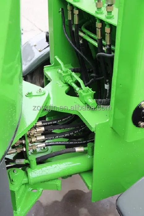 Hidrostática ZL08 carregadeira Changchai motor 385 31x15.5-15 pneus mais largos