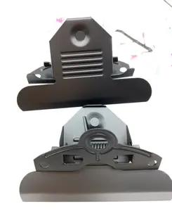 Çin üretici 85mm ucuz fiyat mat siyah metal klip panoya