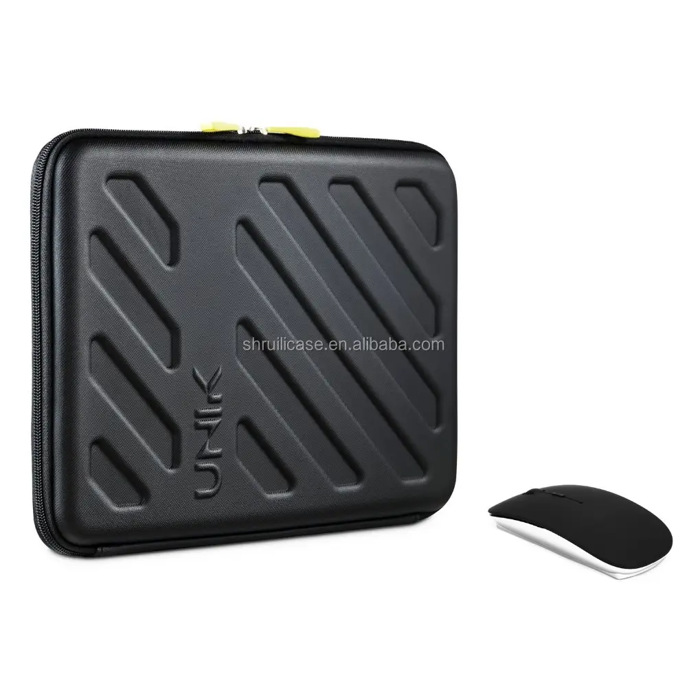 Tahan Lama Berkualitas Carbon Fiber Hard Tahan Air Shell Laptop Case untuk Komputer