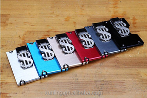 Mens RFID <strong>Metal</strong> <strong>Wallet</strong> Credit Card Holder Money Clip Slim Aluminum <strong>Wallet</strong> - Product Image 5