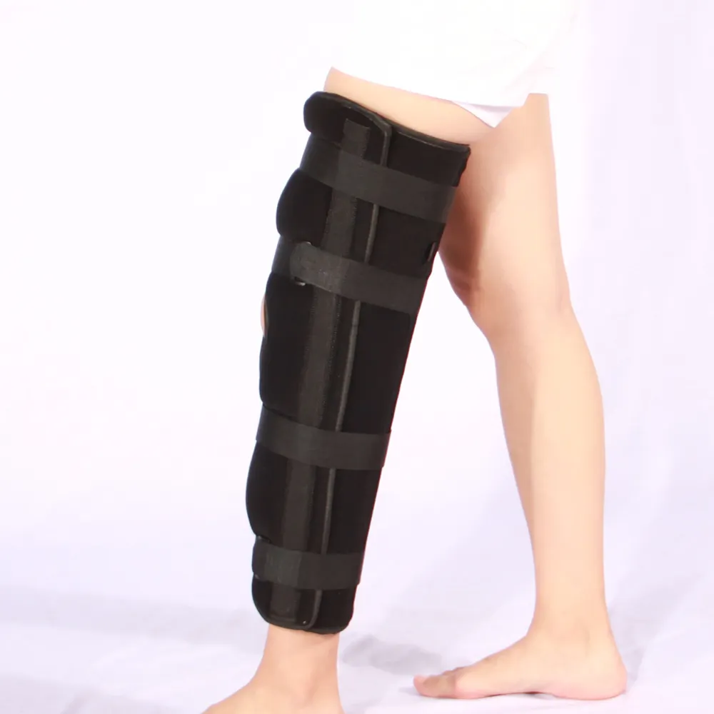 Gangsheng Custom medical leg braces supporter knee sliders support orthosis support brace belt