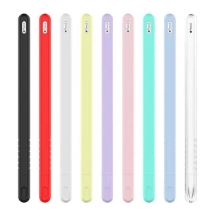 Dành Cho Apple Pencil Thế Hệ Thứ 2 Vỏ Silicone Nhẹ Dành Cho iPad Pencil 2 Nắp Bảo Vệ Nib Chủ Bút Cảm Ứng Vỏ Bút Stylus